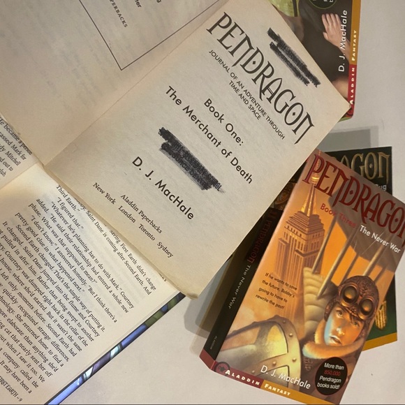 🎉2/30 Set of 5 Pendragon Series YA Novels D.J. MacHale Fantasy Fiction Books - Picture 6 of 9